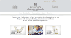 Desktop Screenshot of bierjudaica.com